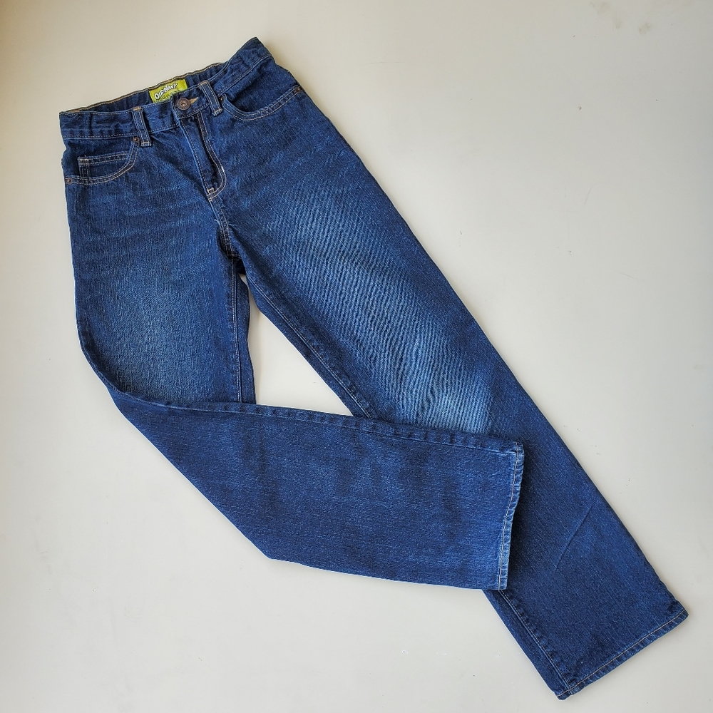 Old Navy Straight non-stretch jeans adjustable waist
